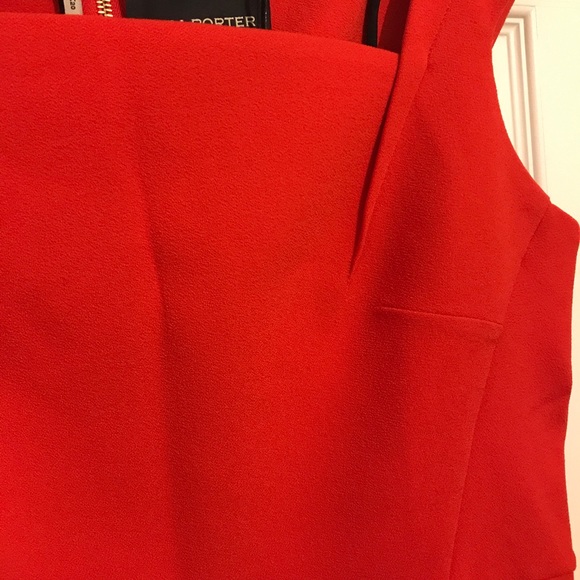 🎉 Roland Mouret red Matlock dress - Picture 9 of 11